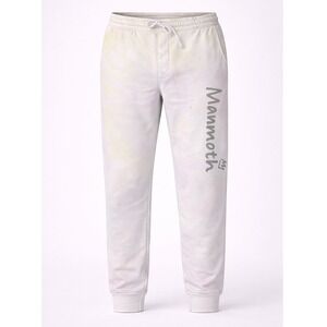 Mammoth Jogger Sweatpants Mens Medium Tie Dye Fleece Drawstring Logo Casual Soft